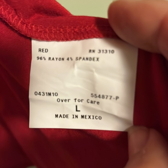 AB Studio Red Cardigan - Picture 7 of 7